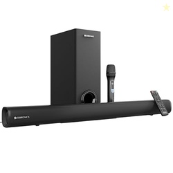 Zebronics 200W Soundbar with Dual Drivers, Virtual 5.1 Surround, 5.2" 