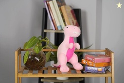 Furrendz Dynamic Dino 10 Plush|Animal Character Soft Toy-Dino|Furry Plush|Soft & Anti Allergic Fabric|Safe For Kids|Role PlayToy|Easy To Wash|Best Birthday & Return Gift for Kids 1 Yrs+|Made In India