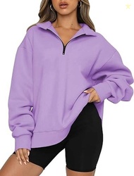 Lecowar Women Full Sleeve Solid Sweatshirt