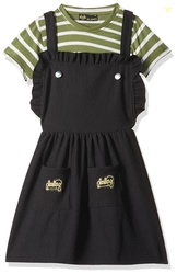 Alano Girls Green Cotton Cordset