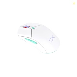 HyperX Pulsefire Haste 2 Core Wireless White Gaming Mouse, Light Weight, Comfortable Frame, Dual Wireless Connectivity, Upto 100 Hours Battery Life,12000DPI (8R2E7AA)
