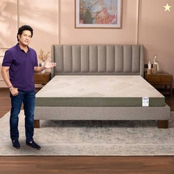 Livpure Smart REGAL ORTHO PLUSH with SWIRL GEL FOAM & 5D Zones & COMFORTSCIENCE |BIOCRYSTALS 6 inch Double High Resilience (HR) Foam Mattress(L x W: 78 inch x 48 inch)