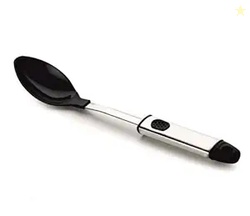 Crystal Nylon Serving Spoon with Steel Handle, 38 Cm