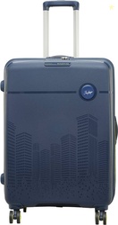 SKYBAGS Small Cabin Suitcase (55 cm) 8 Wheels - CITYSCAPE STROLLY 55 360 BLUE - Blue