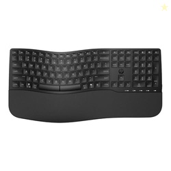 HP 680 Comfort Dual-Mode Keyboard/Multi-Device/Soft Touch Palm Rest/Spill Resistant/Swift Pair/OS Auto-Detection/Negative tilt/Quiet Keys