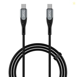boAt Type C to C 65W Fast Charging Cable with 480 Mbps Data Transfer, 