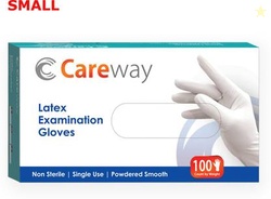 Careway Latex Medical Examination Hand Gloves_3 Latex Examination Gloves(Pack of 100)