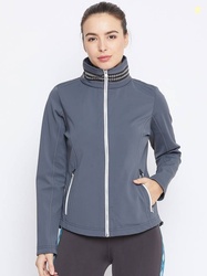JUMP USA Women Solid Sports Jacket