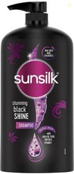 SUNSILK Stunning Black Shine Shampoo(1 L)