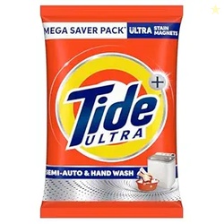 Tide Ultra Stain Magnet Clean Semi-Auto & Hand Wash Detergent Washing Powder - 10 Kg