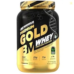 Bigmuscles Nutrition Premium Gold Whey [1Kg] | Informed Choice UK Cert