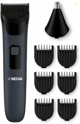 NOVA NG 1142 Trimmer 150 min Runtime 8 Length Settings(Blue, Black)