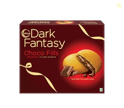 Sunfeast Dark Fantasy Choco Fills, 460g Original Filled Cookies with Choco Crme | Perfect Snack