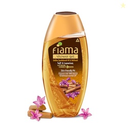 Fiama Body Wash Shower Gel Golden Sandalwood Oil and Patchouli, 250ml,