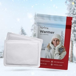 Lifelong Body Warmers (Pack of 2) | Safe & Natural Air-Activated Heat Patches for Men & Women | Instant-Heat Packs for Travel, Camping, Trekking & Winter Holidays | Long-Lasting Warmth up to 8 Hours