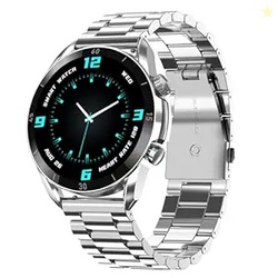 Fire-Boltt Legacy Luxury Smart Watch with 1.43 AMOLED, Bluetooth Calling, Wireless Charging, Voice Assistant, 110+ Sports Modes & Health Tracking, Smart Watch for Man & Woman Silver