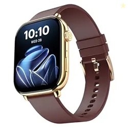 Noise Pulse 4 Max Smart Watch with AI Create (India'a 1st Ever with Unlimited Watch Faces), AI Search, 1.96 AMOLED Display, Functional Crown, Premium Metallic Finish, Health Suite (Deep Wine)