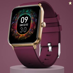 Fire-Boltt Ninja Calling Pro Plus 46.5mm (1.83) Display Bluetooth, AI Voice Smartwatch(Wine New Strap, Free Size)