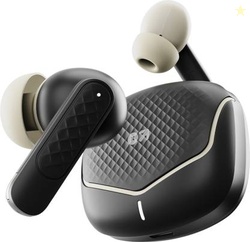GOBOULT Z40 v2.0 70Hrs Battery Life, Legacy Continues, 4 Mic ENC, 45ms Low Latency, 5.4v Bluetooth(Opal Black, True Wireless)