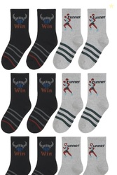 Mens Ankle Socks  Moisture-Wicking, Breathable, Stylish, and Durable  Pack of 12, Assorted
