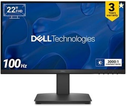 DELL SE-Series 55.88 cm (22 inch) Full HD LED Backlit VA Panel with Contrast 3000:1, Tilt Adjustment, 1x HDMI, 1xVGA, 3 Years Warranty, TUV Rheinland 3-star Eye Comfort, Ultra-Thin Bezel Monitor (SE2225HM)(Response Time: 5 ms, 100 Hz Refresh Rate)