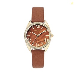 Anne Klein Analog Brown Dial Women's Watch - AK3242BMBN