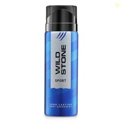 Wild Stone Sport Deodorant for Men, 200ml | Best Gym Deodorant | Perfect for Active Lifestyle | Everyday Body Spray for Men