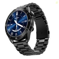 Fire-Boltt Legacy Luxury Round Smart Watch 1.43 Super AMOLED,Bluetooth Calling,Wireless Charging,Voice Assistant,SpO & Heart Rate Monitor,110+ Sports Modes, Metal Smart Watch for Men & Women - Black