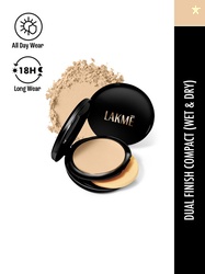 Lakme Xtraordin-airy Lightweight 2 in 1 Compact + Foundation With SPF17 9g - 01 Ivory Fair