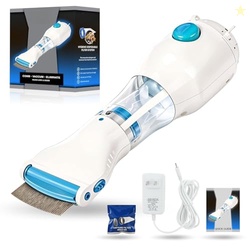 Punzone Electrical Head Lice Removal Comb | Chemical-Free Electric Lice & Nits Capture Comb with Vacuum Suction, Egg Remover Machine for Safe and Painless Hair Cleaning (Pack of 2)