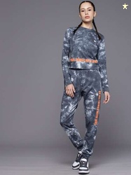 HRX by Hrithik Roshan Tie & Dye Sweatshirt & Joggers
