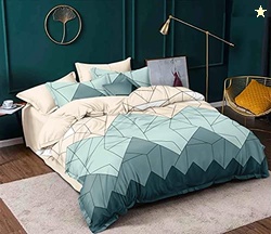 THE HOME STYLE Microfiber Reversible Single Bed AC Comforter II Blanket II Duvet II Quilt, 60x90 Inches, 140 GSM II for AII Weather/Seasons (Single Bed, Pastel Green)
