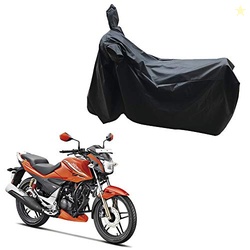 Oshotto Dust and Water Proof Double Mirror Pocket Leatherite Bike Body