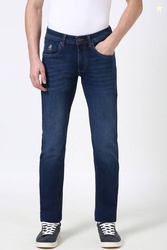 PETER ENGLAND Men Skinny Mid Rise Blue Jeans