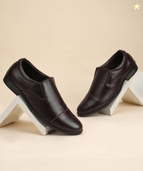 Paragon Formal Shoes |Easy Wear Slip On|Comfortable|Office Use Slip On For Men(Brown , 10)