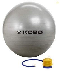 Kobo Gym Ball Anti Burst with Foot Pump (Imported)