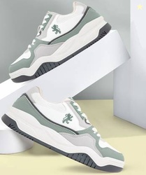 RED TAPE Sneakers for Women | Stylish Low-Cut Design, Lightweight Comfort, Durable Build Sneakers For Women(Green, White , 5)