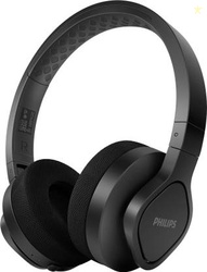 PHILIPS TAA4216BK/00Headphones, 35H Play Time, 40mm Dynamic Drivers, IP55 Proof Bluetooth(Black, On the Ear)