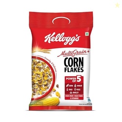 Kellogg's Multigrain plus Corn Flakes 450 G | Power of 5 Grains | 6 Vitamins | High Iron | High Fibre | Crunchy & Delicious | Protein | Only 2% Fat | Breakfast Cereal