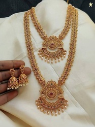 KEYMAX Alloy Gold-plated Gold Jewel Set(Pack of 1)