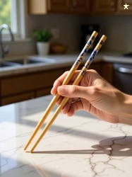 HICHAKI Eating, Training, Cooking, Decorative, Chewing Bamboo Chinese, Korean, Japanese, Vietnamese Chopstick