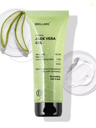 BRILLARE Natural Pure Aloe Vera Gel for Hydrates & Smoothens Skin & Hair 200g
