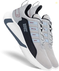 BRUTON Trendy Sports Running Running Shoes For Men (Grey , 6)