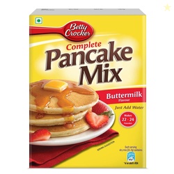 Betty Crocker Buttermilk Pancake Mix|Milk Chocolate Pan Cake Mix For Kids|No-Preservatives|500 Gm