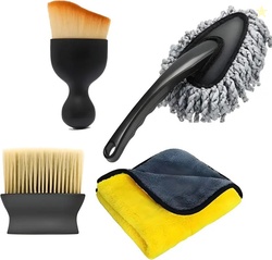 Mpdenterprise Microfiber, Nylon, Plastic Vehicle Washing  Tyre Cleaner Brush (P...more