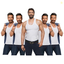 Amul Comfy Mens White Vest Pack of 5 | 100% Cotton Sleeveless Regular Fit Undershirt| Soft & Breathable Innerwear Baniyan for Men Daily Use Comfortable Tank Top.