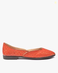 HI-ATTITUDE Floral Woven Slip-On Shoes