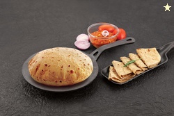 Tosaa Cast Iron Tawa for Chapathi | Induction Friendly | Naturally Nonstick, 100% Pure & Toxin-Free | 25cm