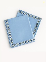 Fabture Blue Set of 2 210 GSM Single Bed Blanket