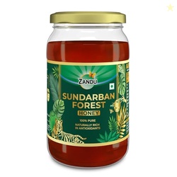 Zandu Sundarban Forest Honey 500g | 100% Pure & Pollen Rich Mangrove Honey | Signature Taste | No Sugar Adulteration | Antioxidant-Rich